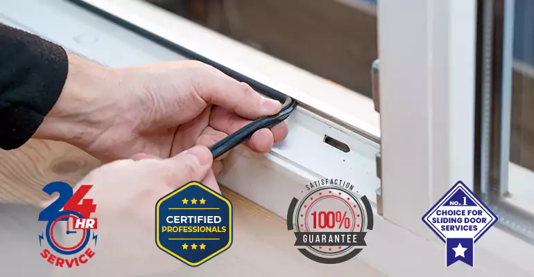 Sliding Glass Door Track Repair and Cost Estimate in West Park